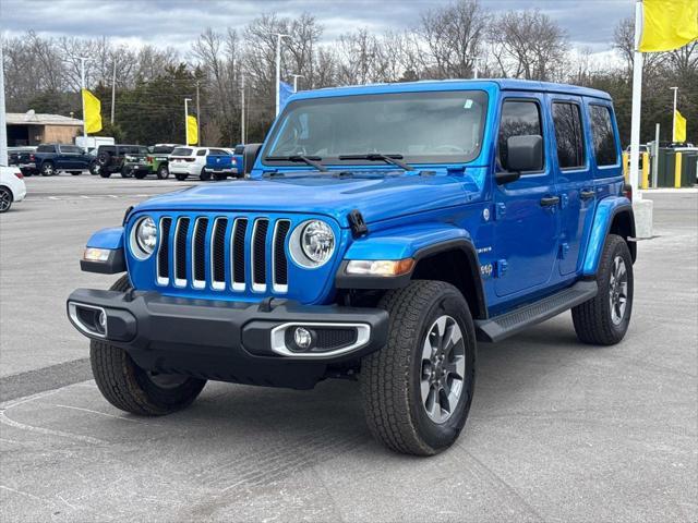 used 2022 Jeep Wrangler Unlimited car, priced at $36,134