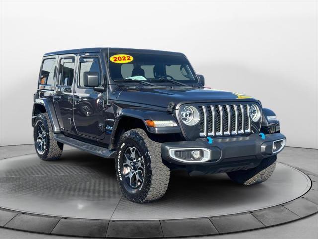 used 2022 Jeep Wrangler Unlimited 4xe car, priced at $30,990