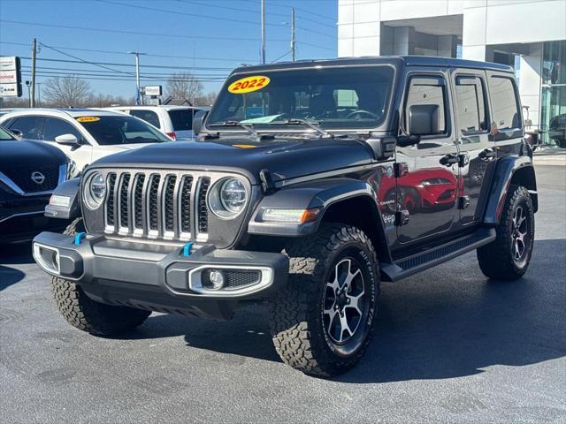 used 2022 Jeep Wrangler Unlimited 4xe car, priced at $30,990