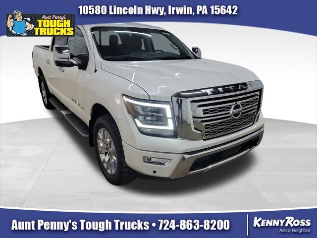 used 2020 Nissan Titan car, priced at $40,590
