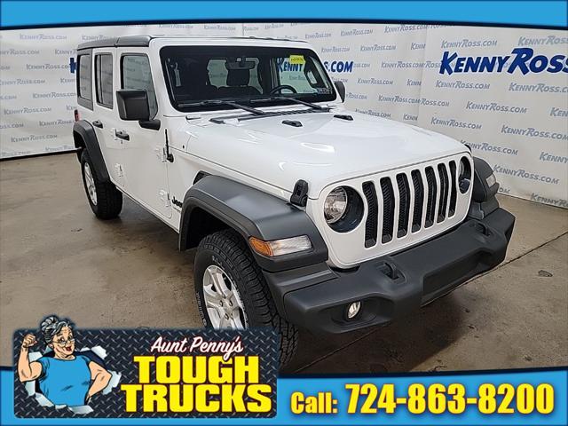 used 2022 Jeep Wrangler Unlimited car, priced at $30,000