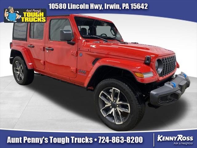 used 2024 Jeep Wrangler 4xe car, priced at $32,945