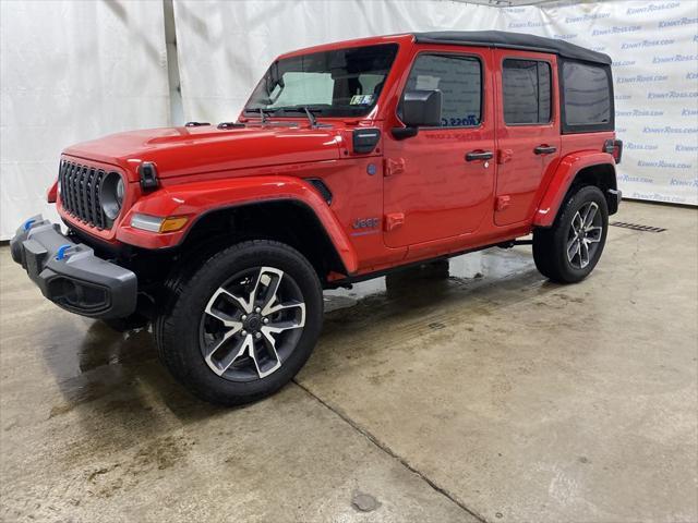used 2024 Jeep Wrangler 4xe car, priced at $36,998
