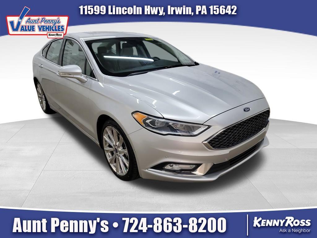 used 2017 Ford Fusion car, priced at $14,400