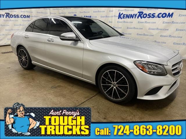 used 2021 Mercedes-Benz C-Class car, priced at $25,777