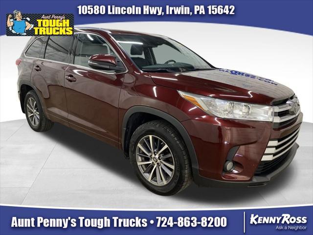 used 2018 Toyota Highlander car, priced at $24,448