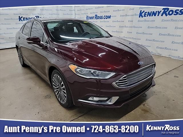 used 2017 Ford Fusion car, priced at $12,998