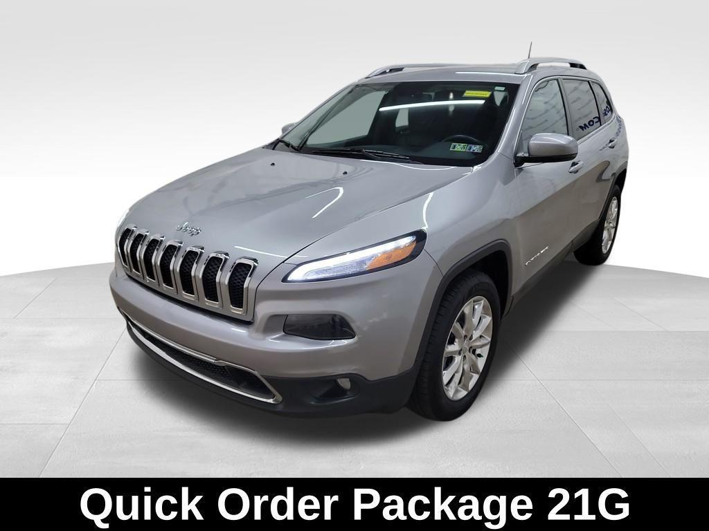 used 2017 Jeep Cherokee car, priced at $14,326