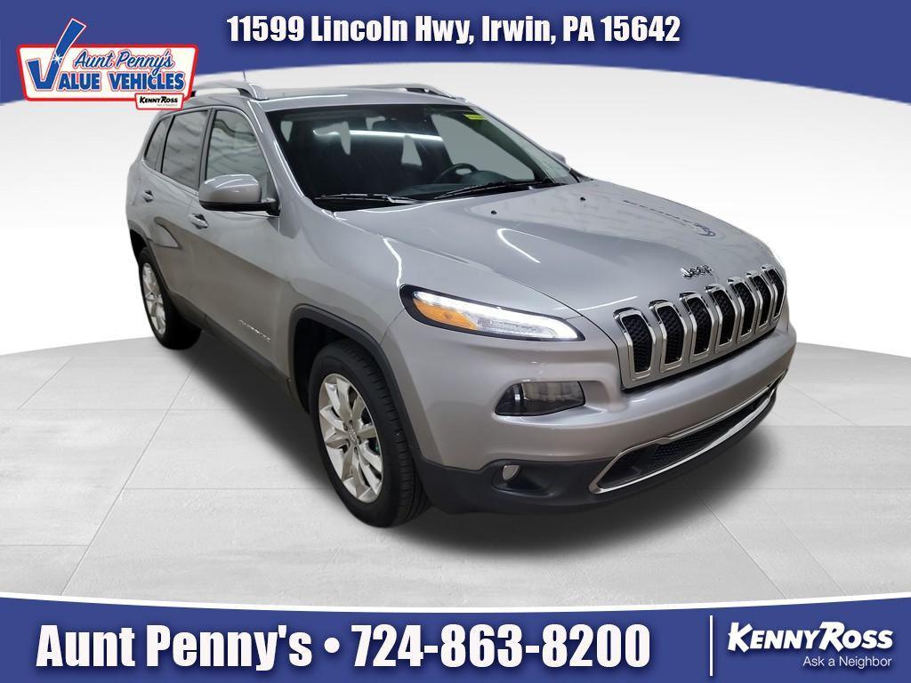 used 2017 Jeep Cherokee car, priced at $14,326