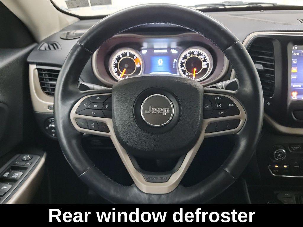 used 2017 Jeep Cherokee car, priced at $14,326