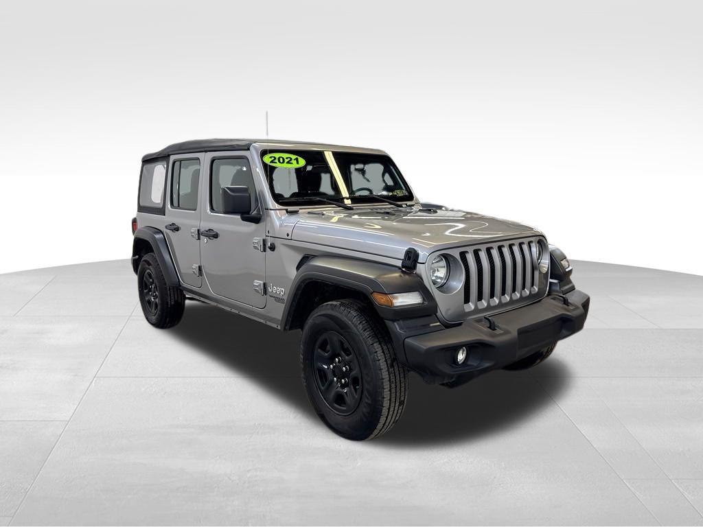 used 2021 Jeep Wrangler Unlimited car, priced at $30,007