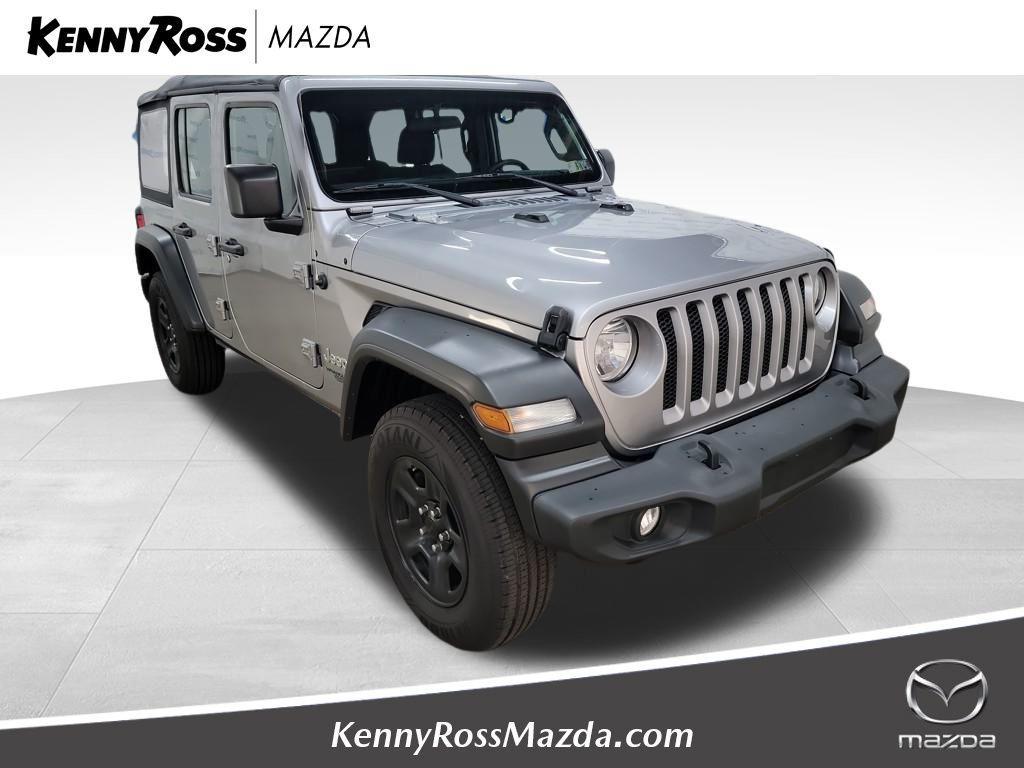 used 2021 Jeep Wrangler Unlimited car, priced at $30,559