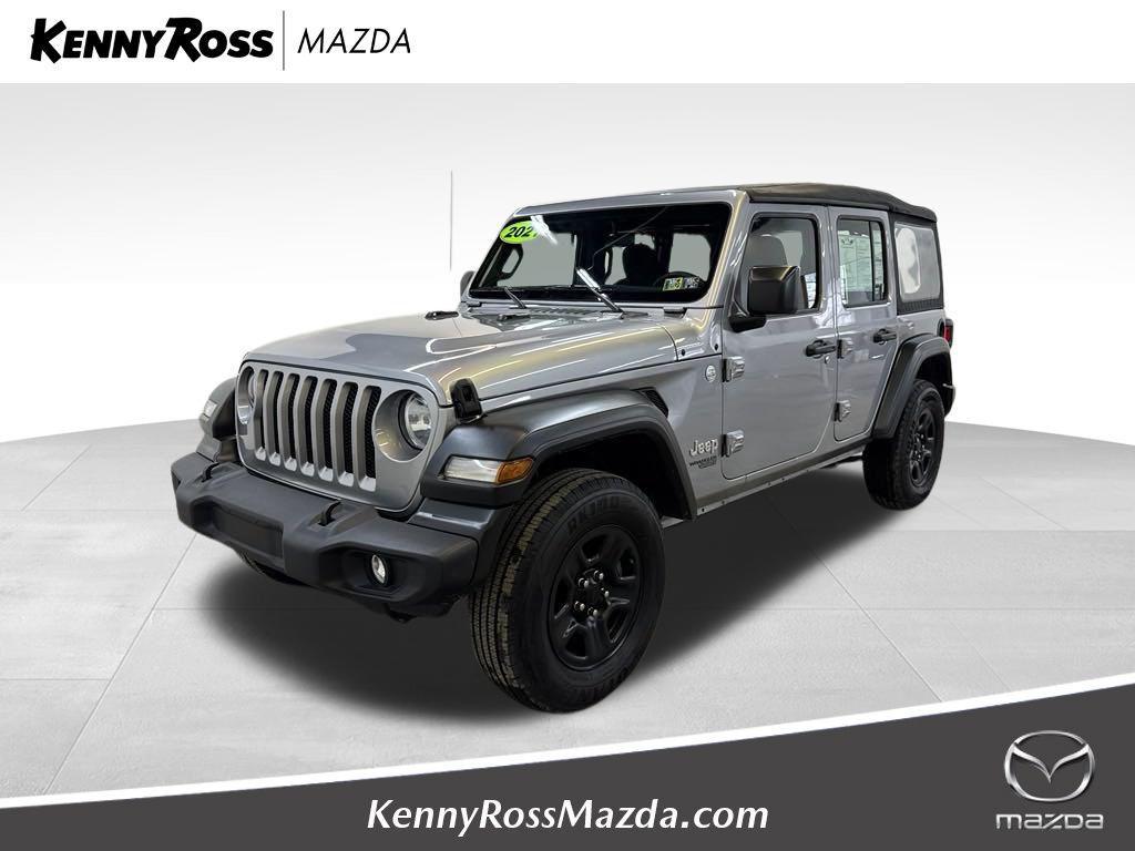used 2021 Jeep Wrangler Unlimited car, priced at $30,007