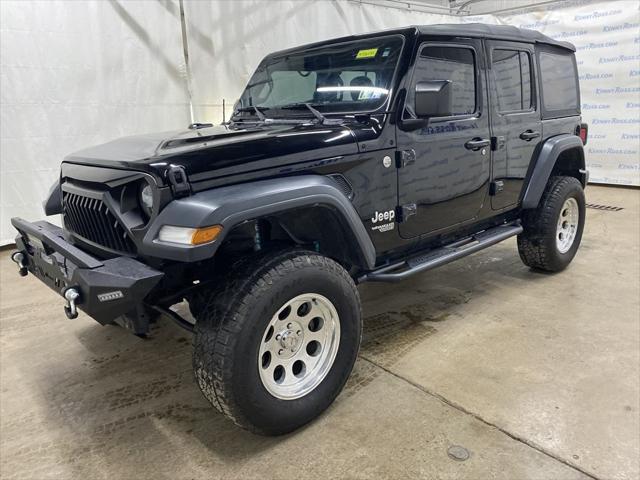 used 2018 Jeep Wrangler Unlimited car, priced at $21,998