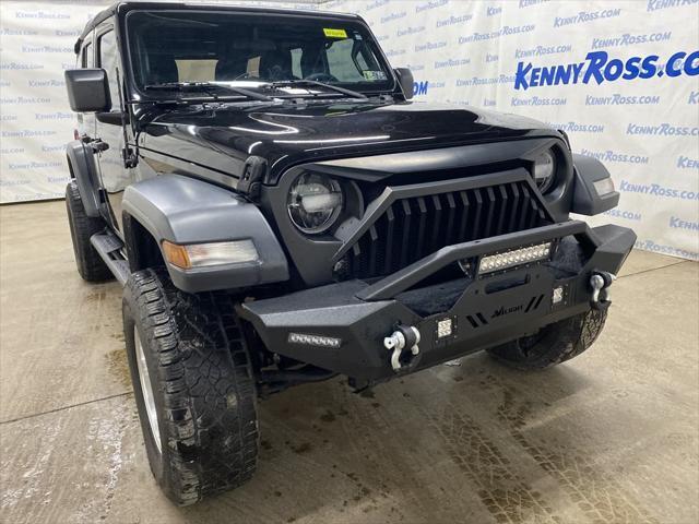 used 2018 Jeep Wrangler Unlimited car, priced at $21,998