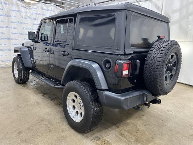 used 2018 Jeep Wrangler Unlimited car, priced at $21,998