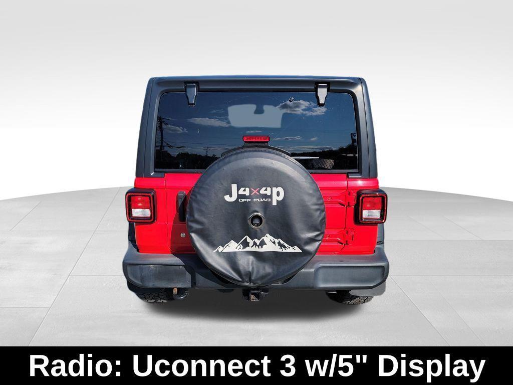 used 2018 Jeep Wrangler Unlimited car, priced at $20,000