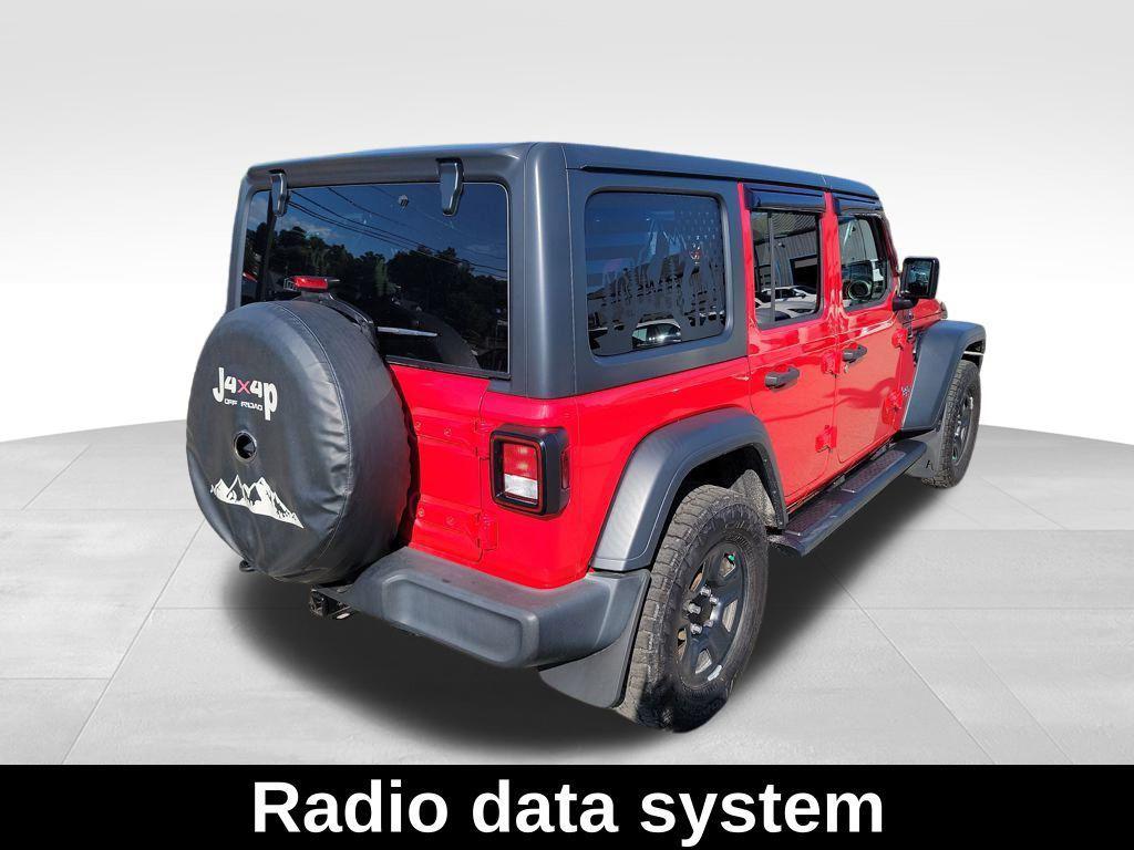 used 2018 Jeep Wrangler Unlimited car, priced at $20,000