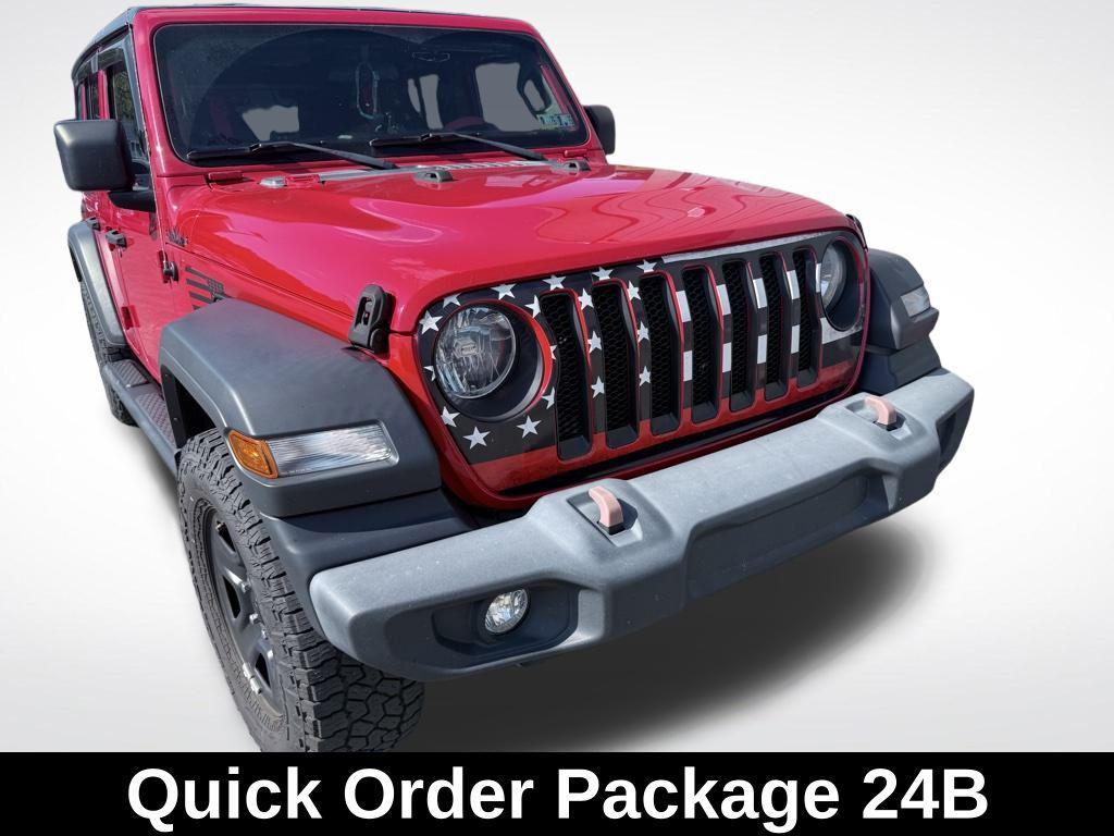 used 2018 Jeep Wrangler Unlimited car, priced at $21,073