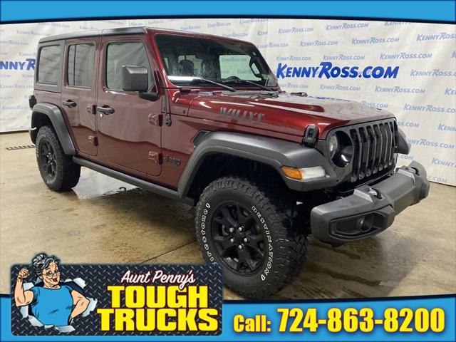 used 2021 Jeep Wrangler car, priced at $32,077