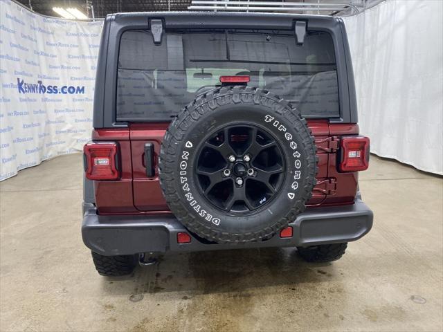 used 2021 Jeep Wrangler car, priced at $32,077