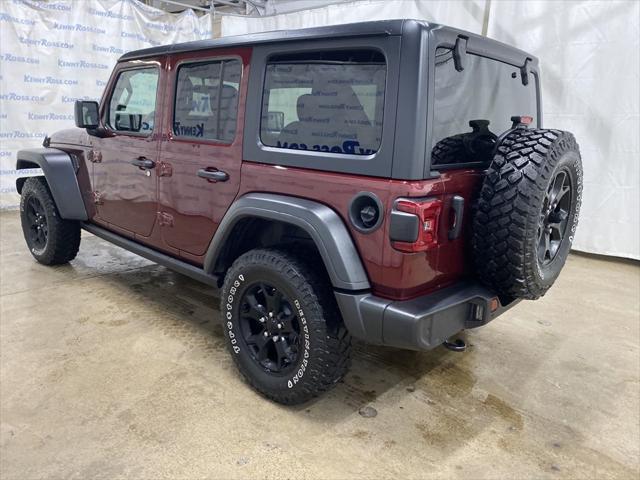 used 2021 Jeep Wrangler car, priced at $32,077