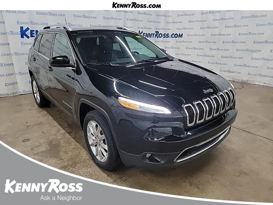 used 2017 Jeep Cherokee car, priced at $16,600