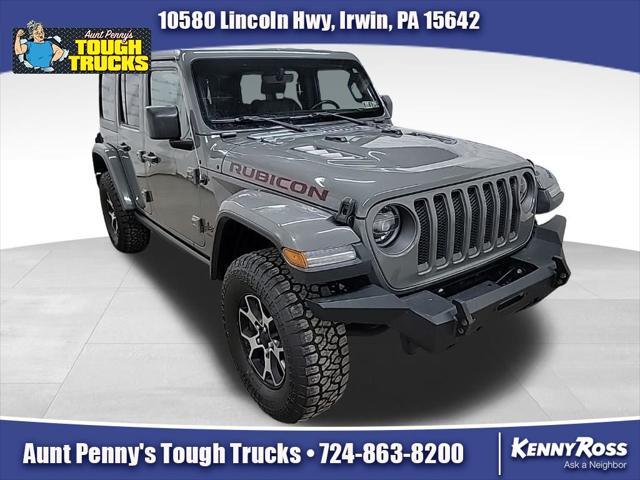 used 2021 Jeep Wrangler Unlimited car, priced at $33,900