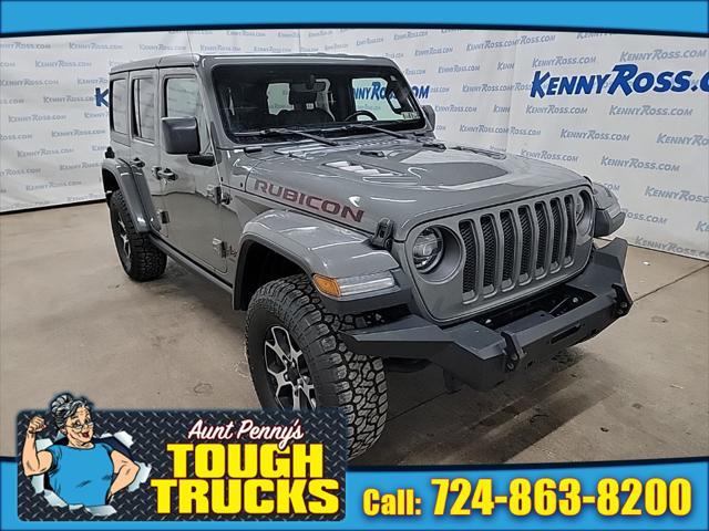 used 2021 Jeep Wrangler Unlimited car, priced at $34,998