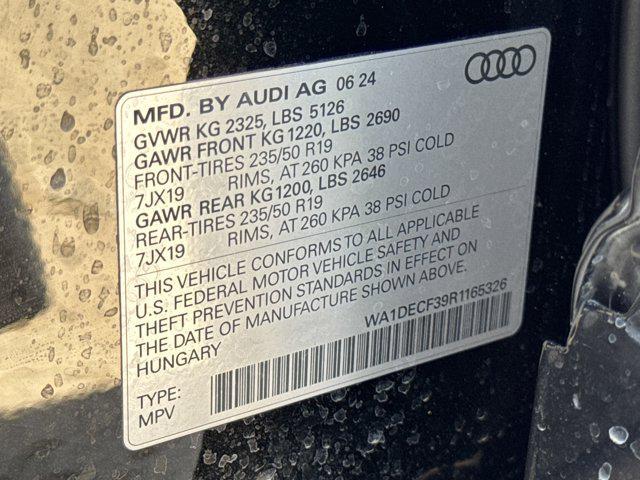 used 2024 Audi Q3 car, priced at $35,999