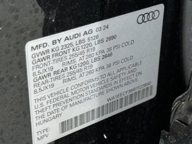 used 2024 Audi Q3 car, priced at $34,999