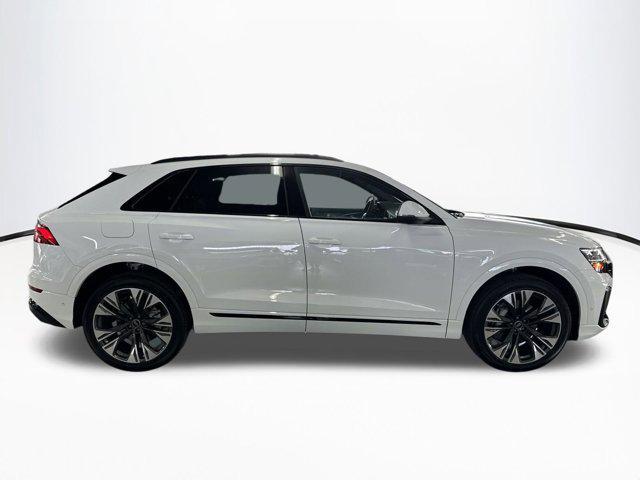 new 2025 Audi Q8 car, priced at $77,021