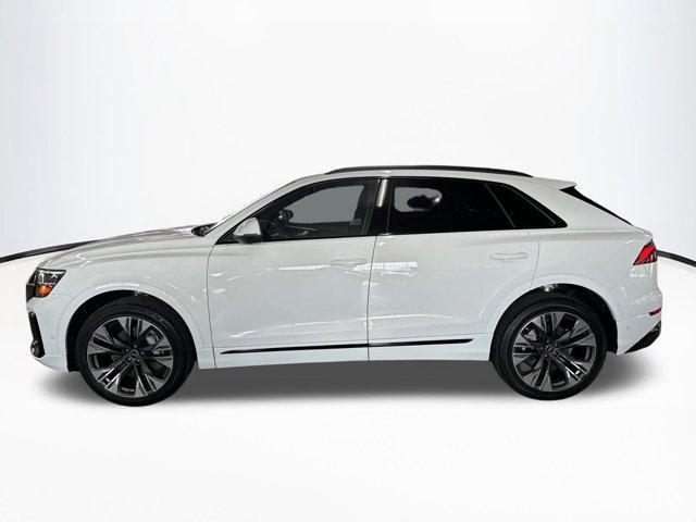 new 2025 Audi Q8 car, priced at $77,021