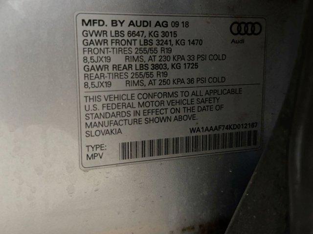 used 2019 Audi Q7 car, priced at $19,998