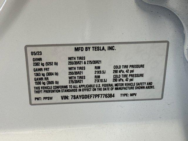 used 2023 Tesla Model Y car, priced at $36,999