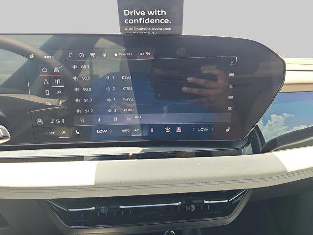 new 2025 Audi Q6 e-tron car, priced at $63,061