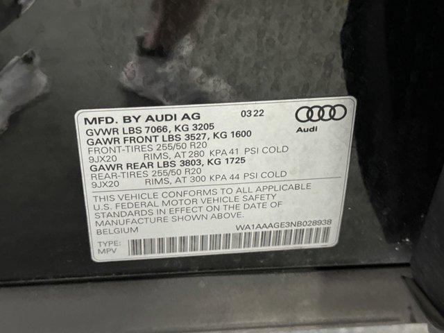 used 2022 Audi e-tron car, priced at $29,596