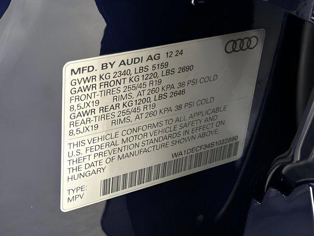 new 2025 Audi Q3 car, priced at $43,801