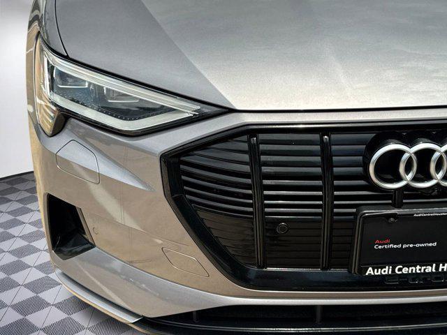used 2021 Audi e-tron car, priced at $24,999