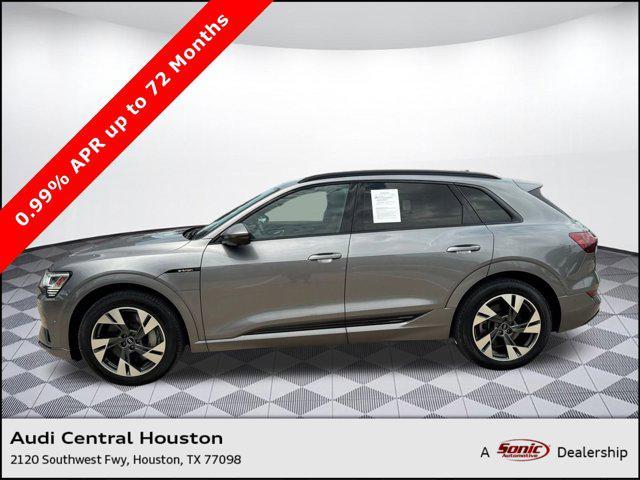 used 2021 Audi e-tron car, priced at $24,999