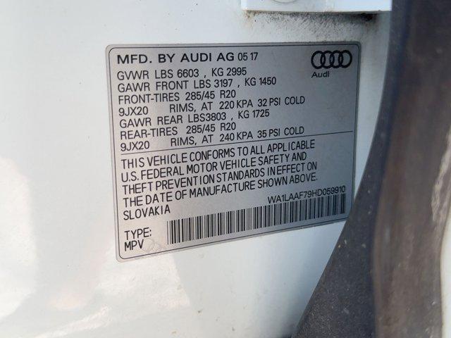 used 2017 Audi Q7 car, priced at $6,999