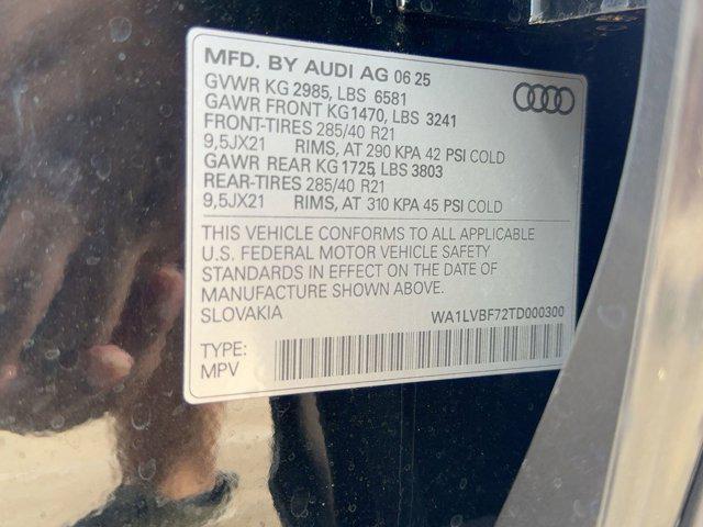 new 2026 Audi Q7 car, priced at $73,591