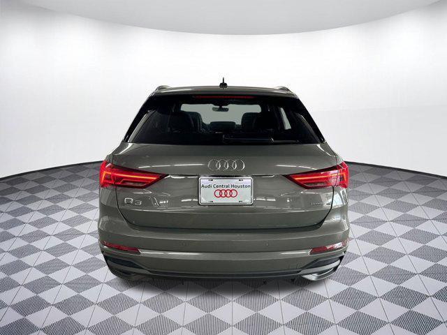 used 2024 Audi Q3 car, priced at $36,998