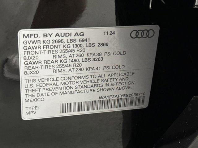 new 2025 Audi Q5 car, priced at $67,811