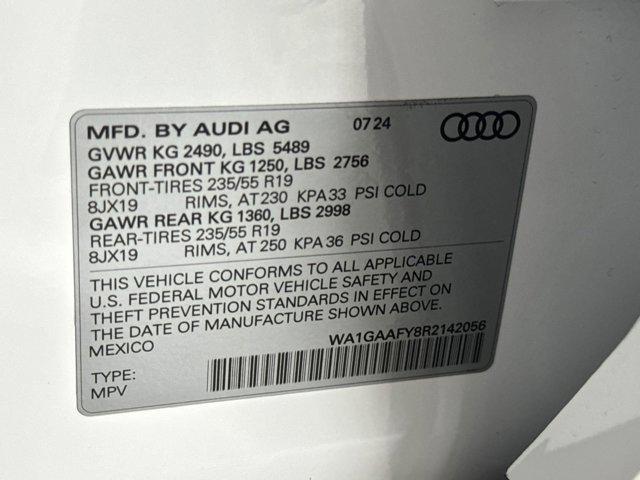 new 2024 Audi Q5 car, priced at $48,621