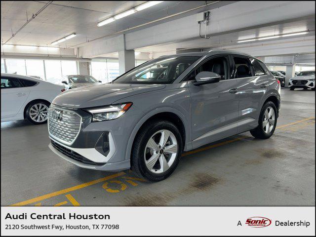 used 2024 Audi Q4 e-tron car, priced at $33,999