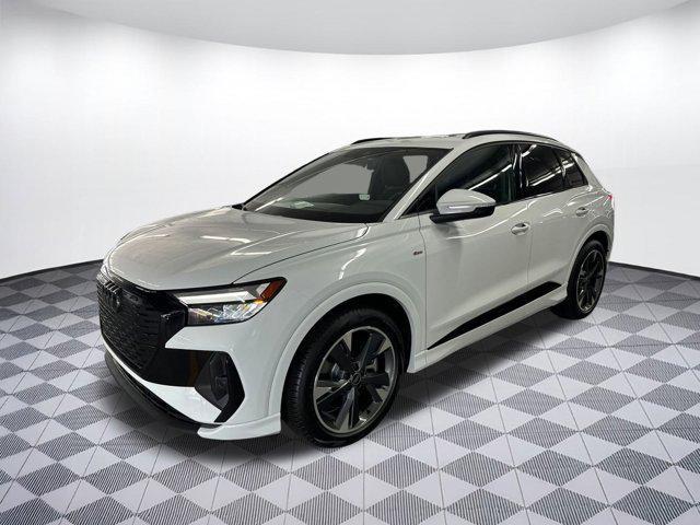 new 2025 Audi Q4 e-tron car, priced at $55,221