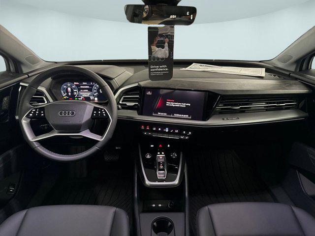 new 2025 Audi Q4 e-tron car, priced at $55,221