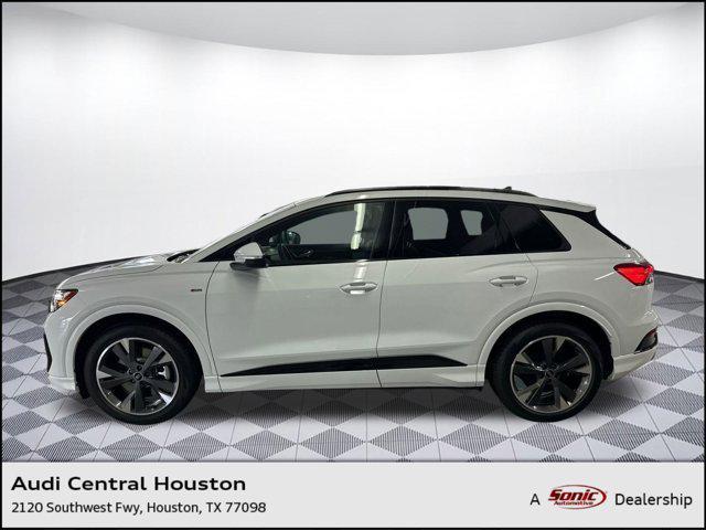 new 2025 Audi Q4 e-tron car, priced at $54,001