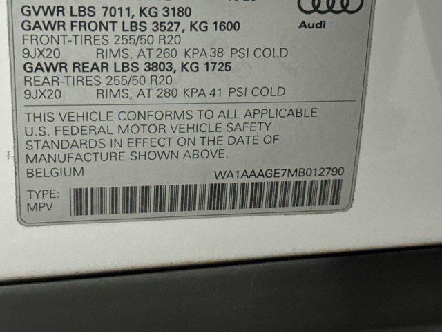 used 2021 Audi e-tron car, priced at $25,999
